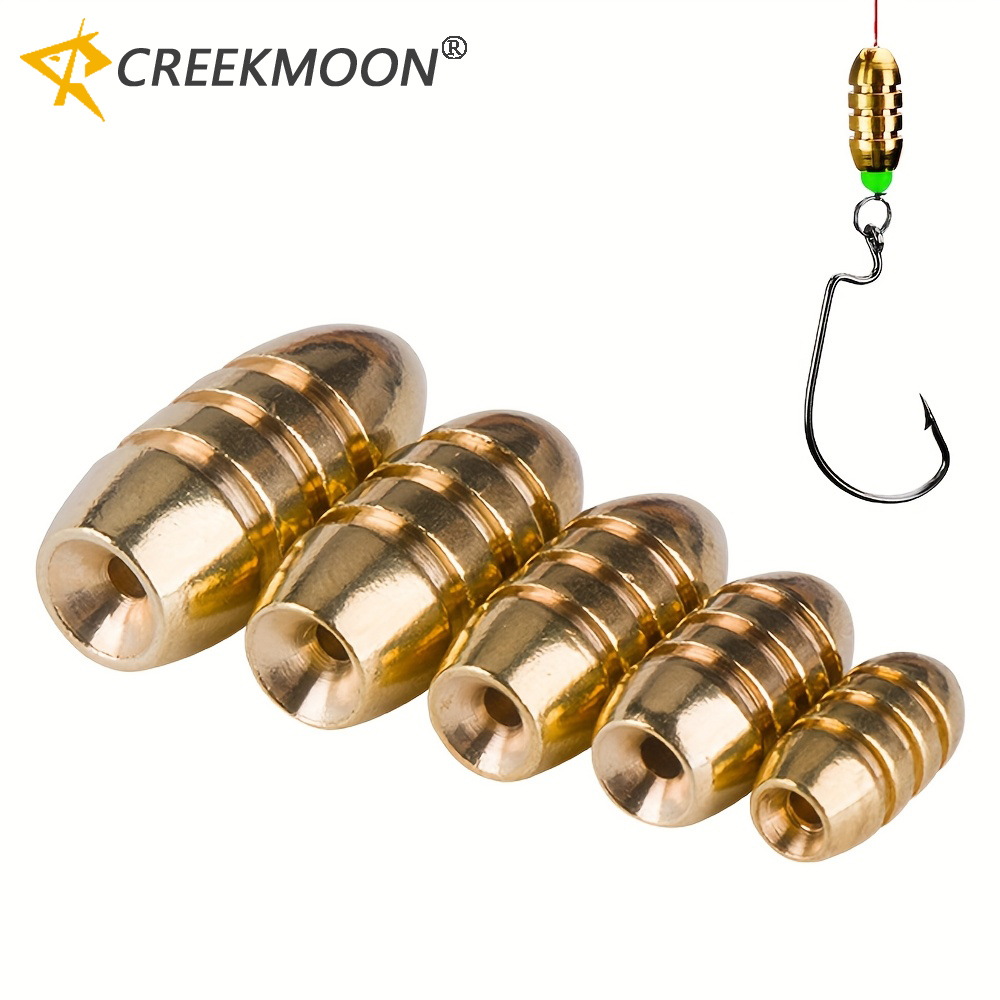 Fly Fishing Set - 20pcs Brass Copper Fishing Sinkers Weights