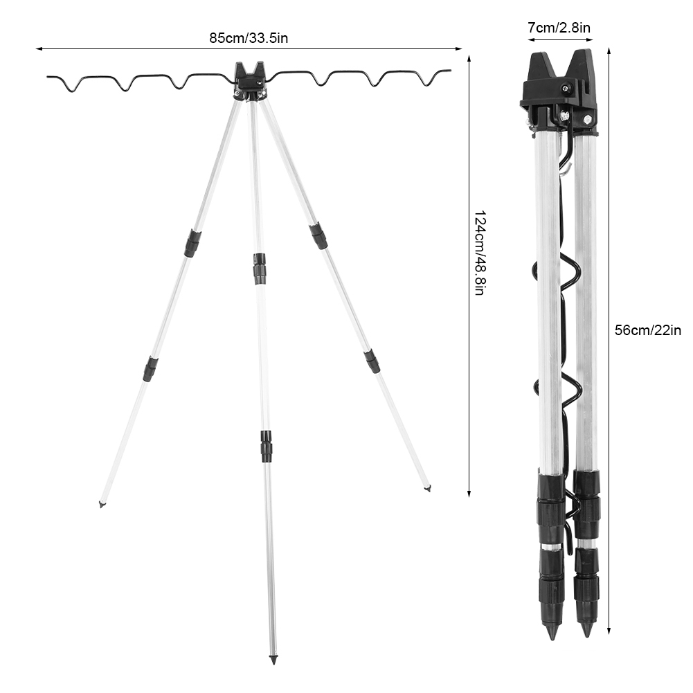 Fishing Pole Tripod Holders Mu - đánh giá và giá Fishing Rod Pod