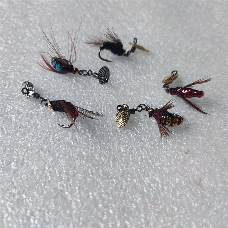 T34C Sequin Lure Bait Artifici - đánh giá và giá Fly Fishing Set