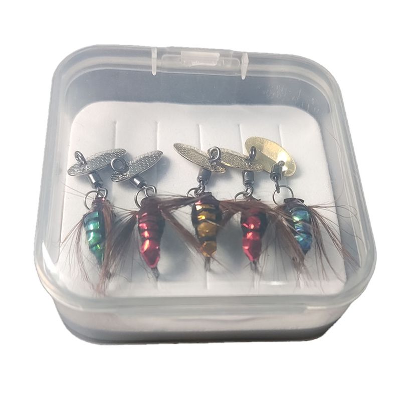 T34C Sequin Lure Bait Artifici - đánh giá và giá Fly Fishing Set