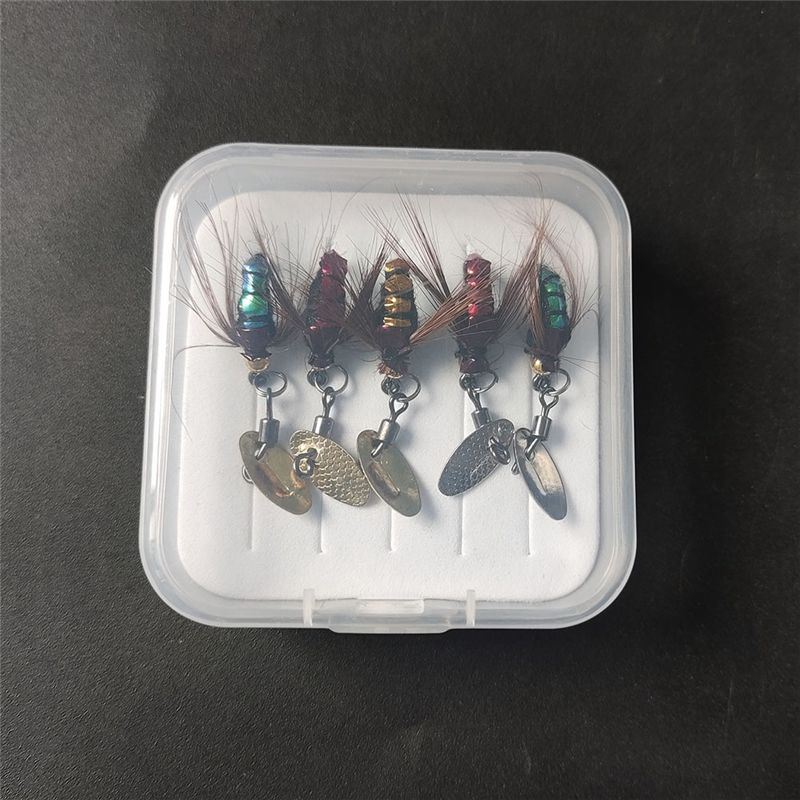 T34C Sequin Lure Bait Artifici - đánh giá và giá Fly Fishing Set