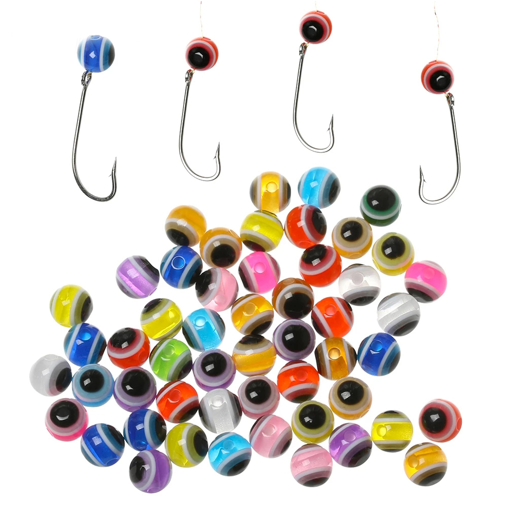 100pcs Fish Eye Fishing Beads  - đánh giá và giá Fly Fishing Set