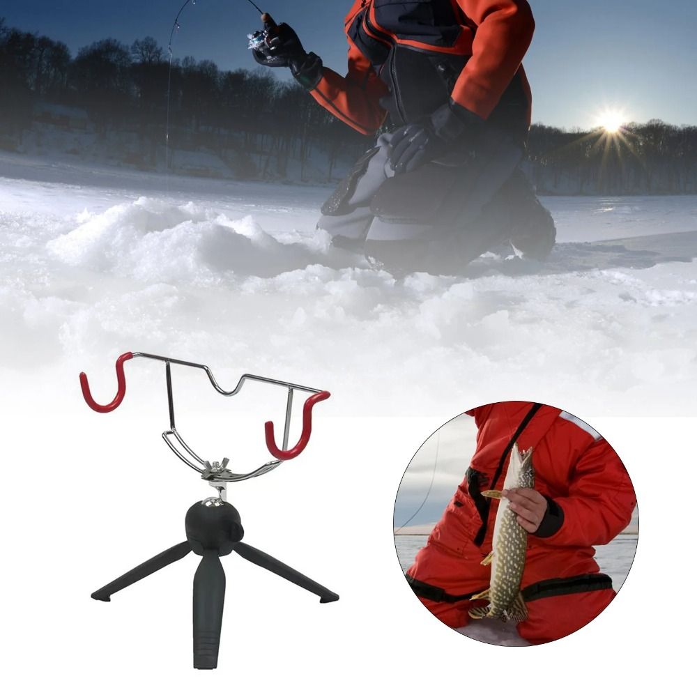 360° Adjustable Ice Fishing Ro - đánh giá và giá Fishing Rod Pod