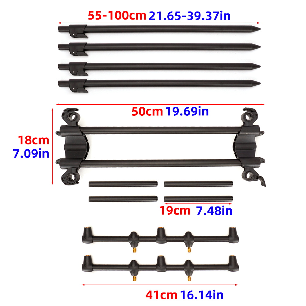 Hirisi Carp Fishing Rod Pod Se - đánh giá và giá Fishing Rod Pod