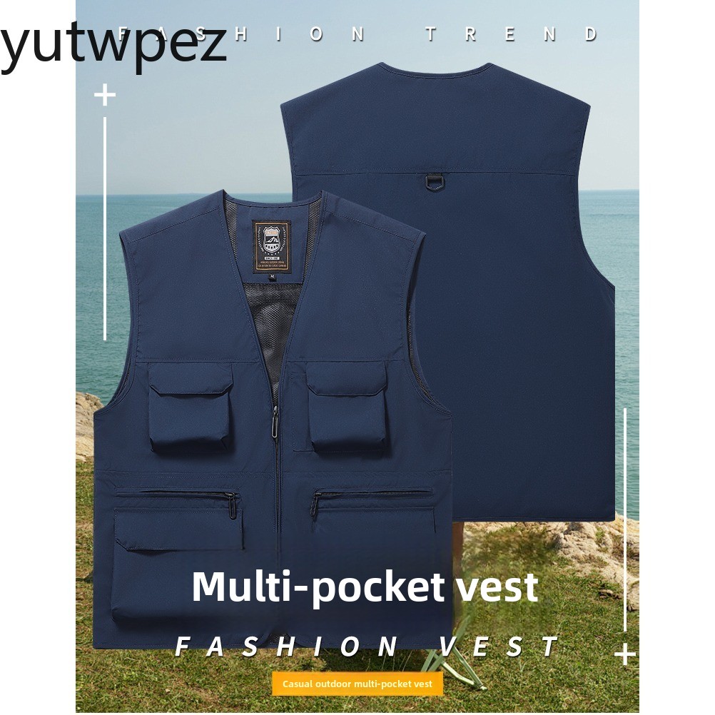 Men's Outdoor Hiking Sports Su - đánh giá và giá Fishing Vest Jacket
