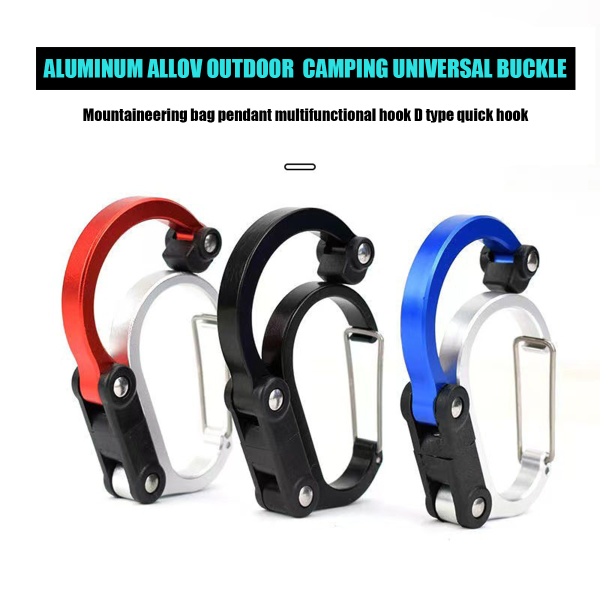 Dtype Hook Gear Clip Carabiner - đánh giá và giá Fishing Equipment And Accessories